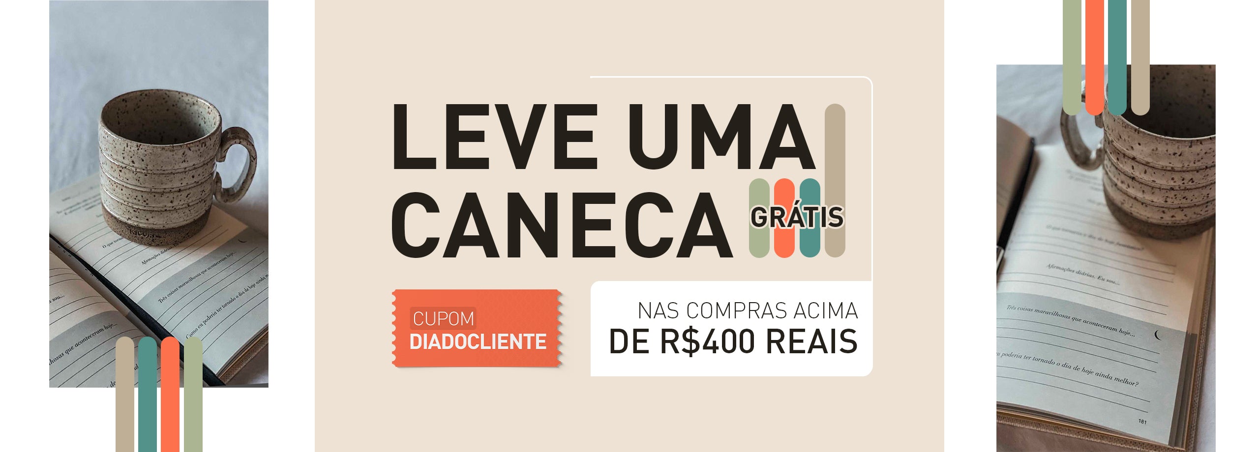 Dia do Cliente KiCoffee: compre e ganhe uma caneca exclusiva