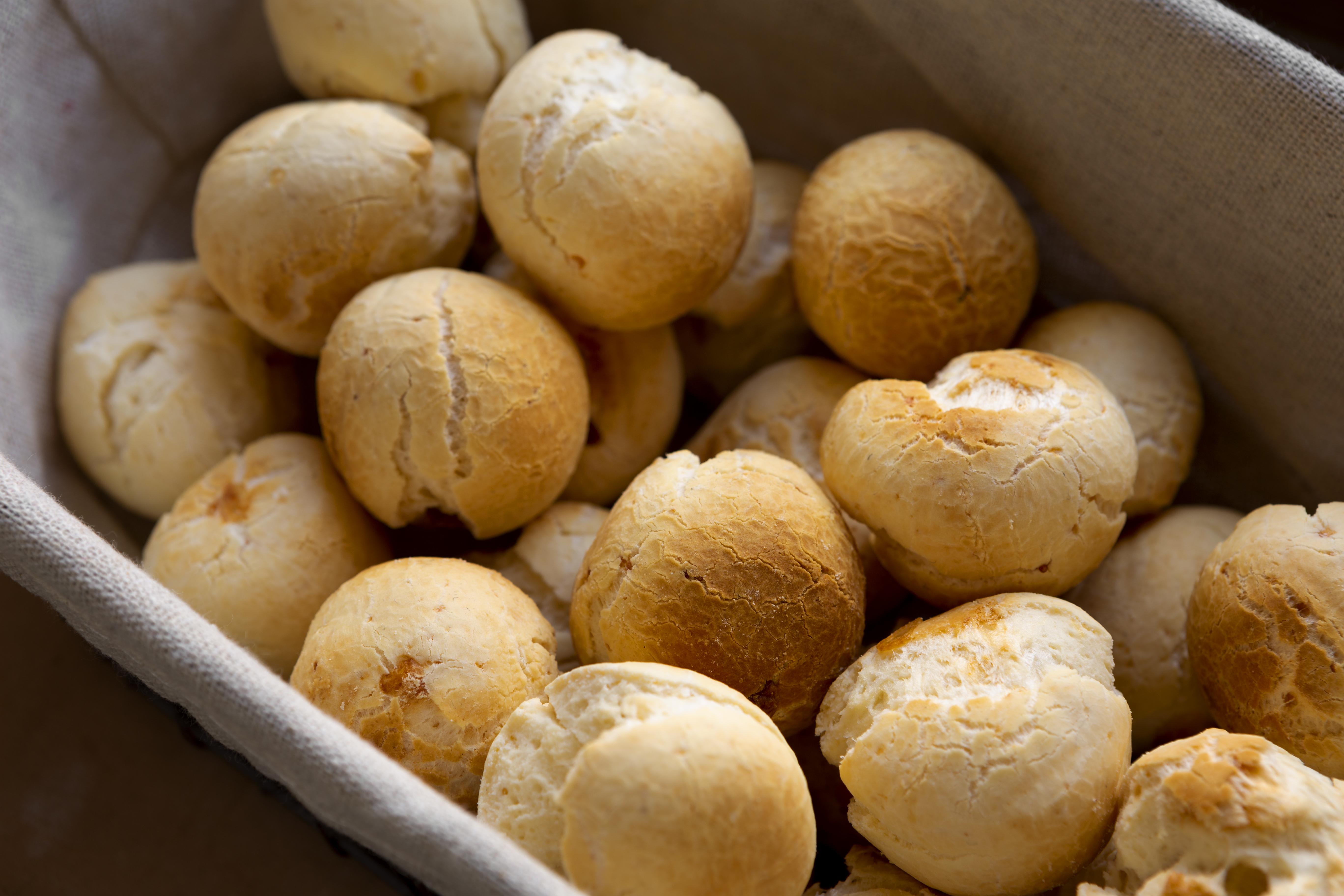 Pão de queijo proteico