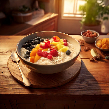 Em mingau de aveia ou pudim de chia