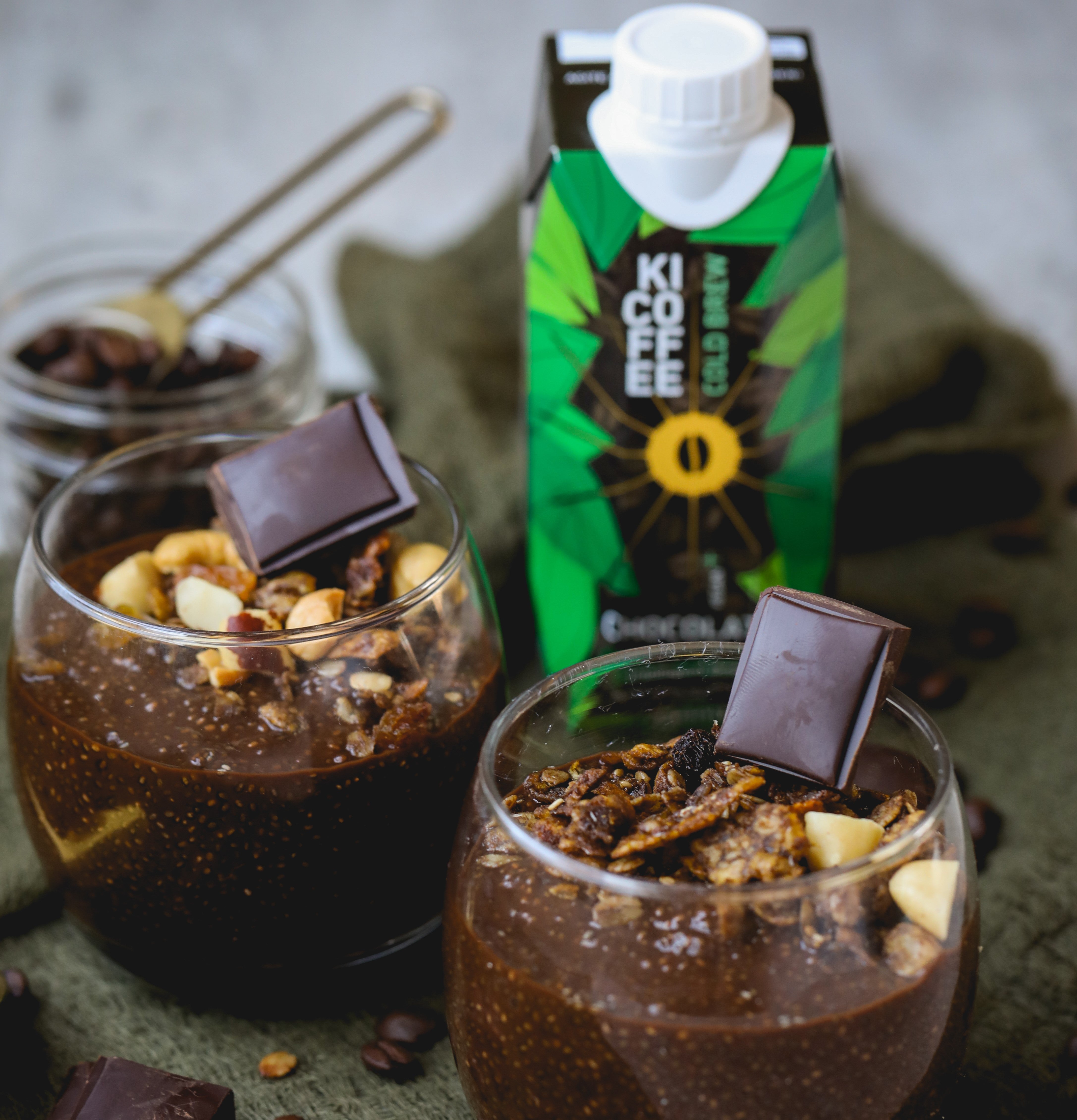 Chia pudding vegano