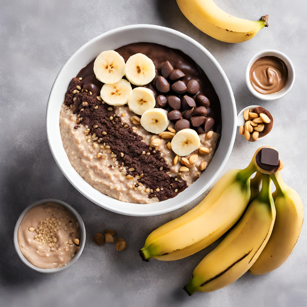 Mingau de Aveia de Chocolate