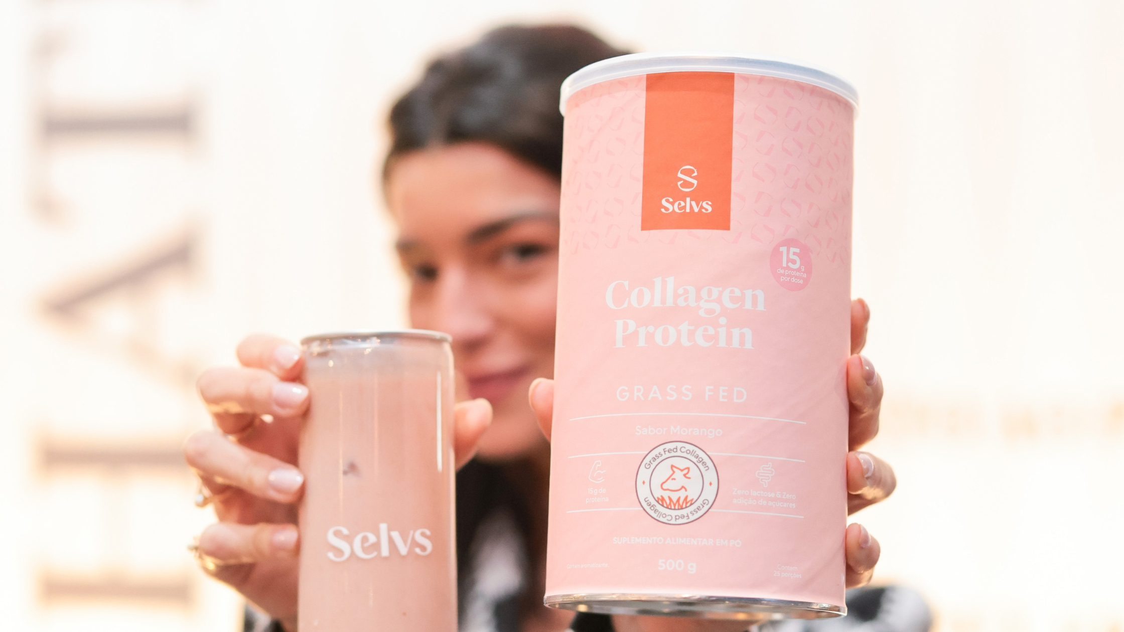 Proteína além do shake: 5 formas de usar o Collagen Protein Morango