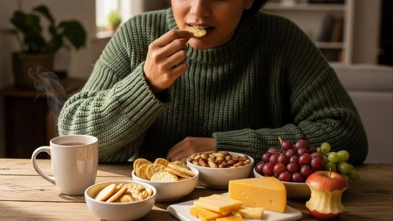 Beliscar entre as refeições: como pequenos hábitos podem afetar a fome