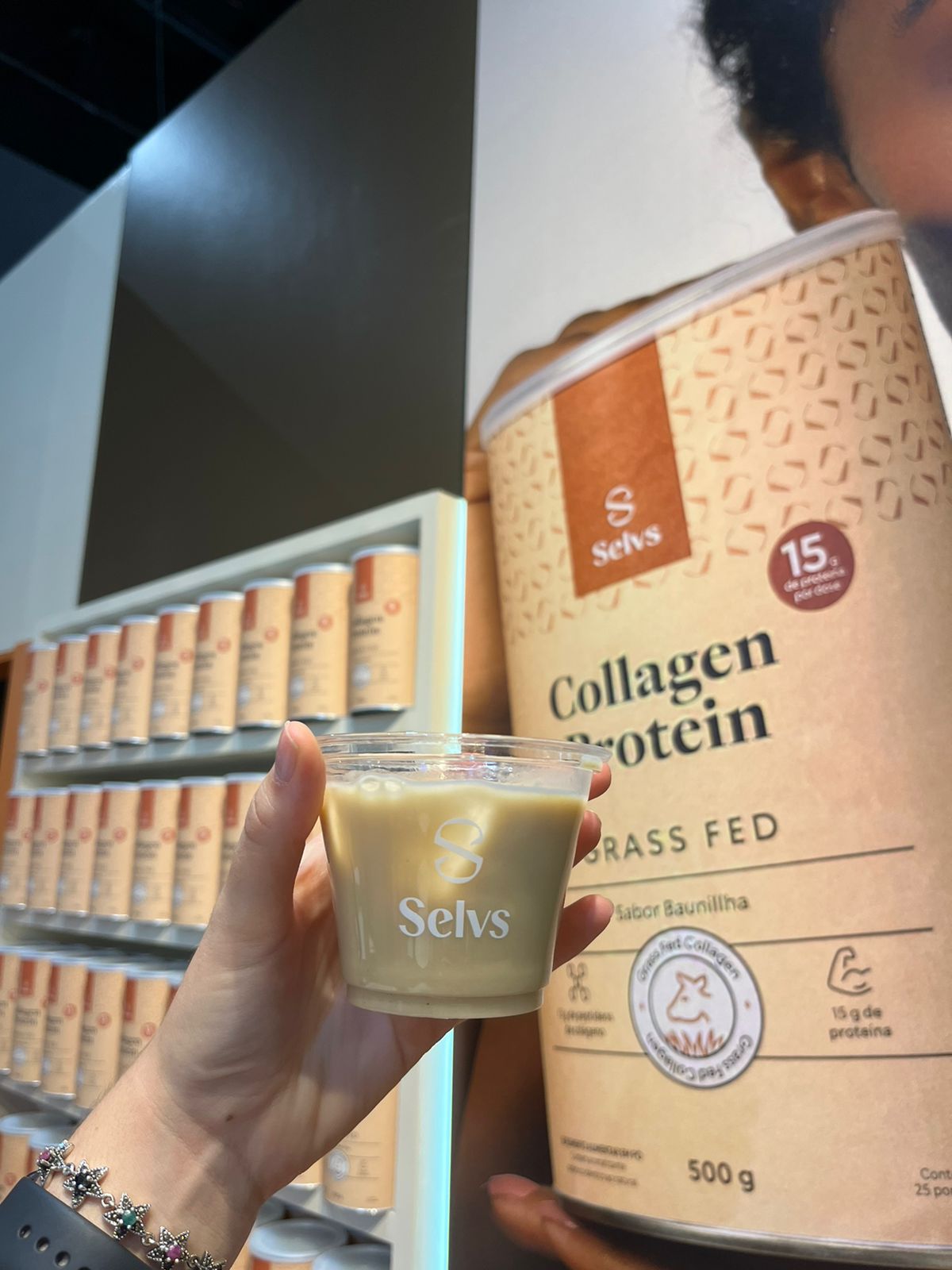 Lançamento Collagen Protein Baunilha