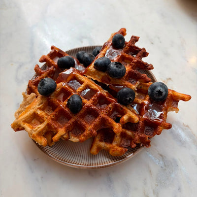 Waffle Proteico: uma opção prática para incluir proteína na rotina das crianças